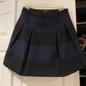Madewell Wool Pleated Skirt